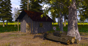Waldhaus in Blender